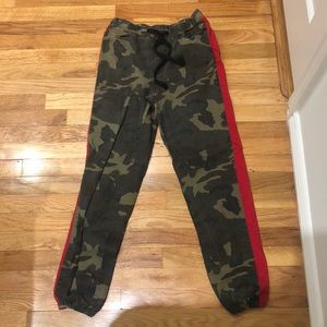 Camouflage Jogger Cargo Pants